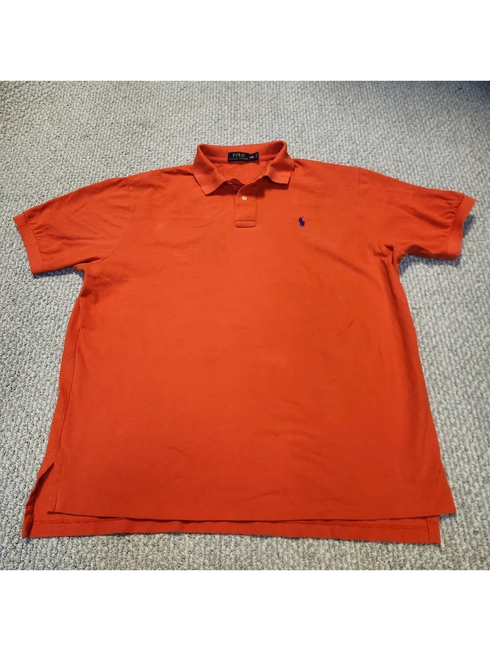 Polo Ralph Lauren Men's XXL Orange Classic Polo Shirt